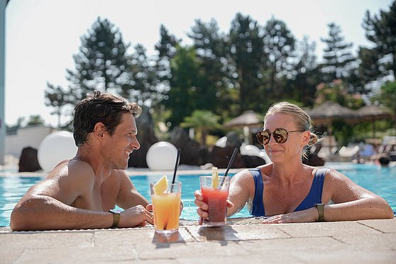 Foto Oberösterreich Tourismus GmbH/Martin Fickert Entspannen im Spa Resort Geinberg. Interreg Bayern-Österreich – Kofinanziert von der Europäischen Union.