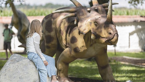 Foto Dominik Gruss: Dinoland Schloss Katzenberg in Kirchdorf/Inn.