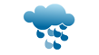 starker Regen