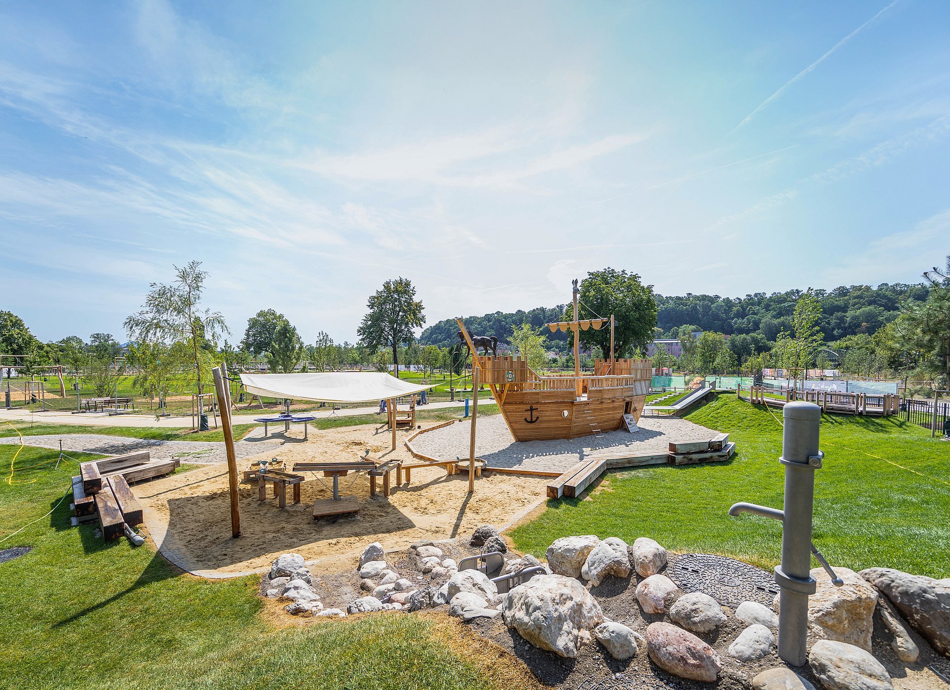Volksgarten in Wels
